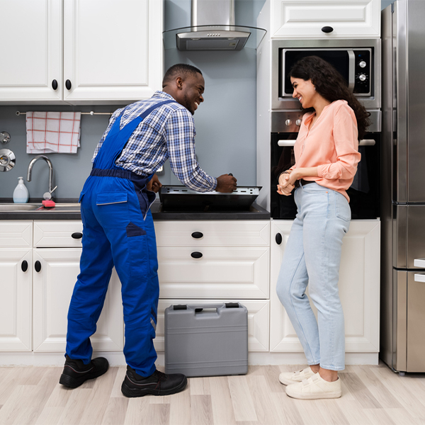 can you provide an estimate for cooktop repair before beginning any work in Montezuma KS